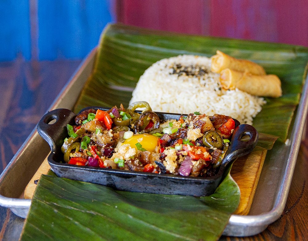 Sisig Plate Flip 'n Patties